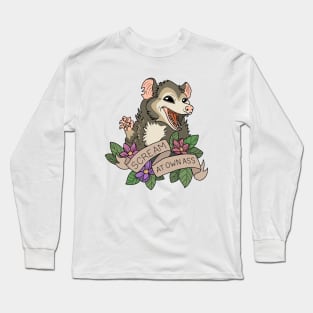 Possum - Scream at own ass Long Sleeve T-Shirt